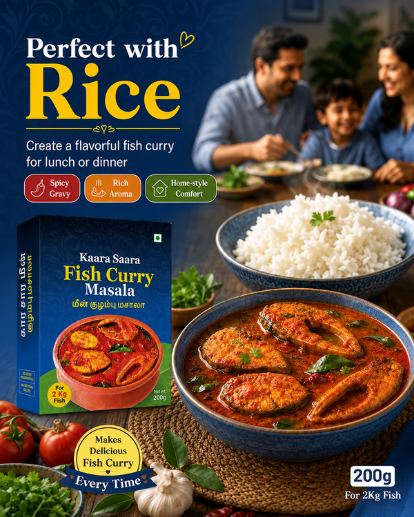 Moonfy Kaara Saara Fish Curry Masala (200g)