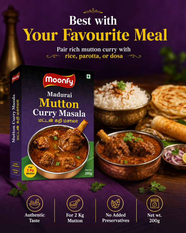 Moonfy Madurai Mutton Curry Masala (200g)