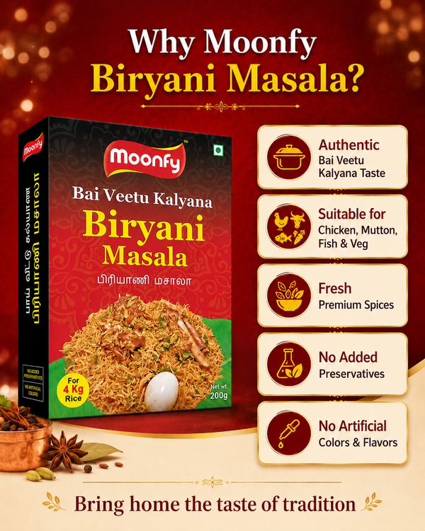 Moonfy Bai Veetu Kalyana Biryani Masala (200g)
