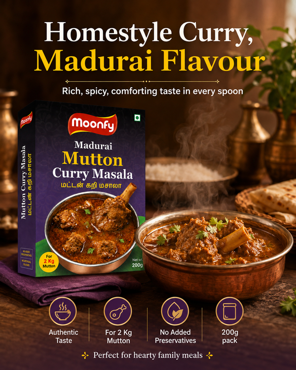 Moonfy Madurai Mutton Curry Masala (200g)