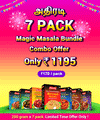 Moonfy 7 Pack Magic Masala Bundle (200g x 7 Pack)